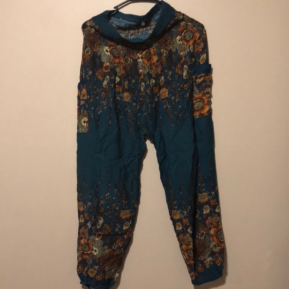 Boho floral pants from Thailand!